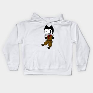 bendy scout chibi Kids Hoodie